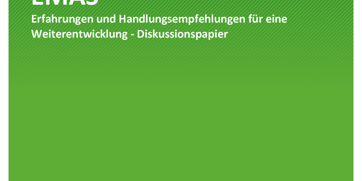 Cover der Publikation TEXTE 110/2019 20 Jahre Anreize und Erleichterungen für EMAS
