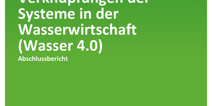 Cover der Publikation TEXTE 29/2020 Chancen und Herausforderungen der Verknüpfungen der Systeme in der Wasserwirtschaft (Wasser 4.0)