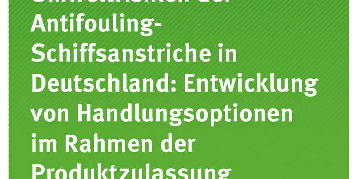 Cover der Publikation TEXTE 35/2020 Minimierung von Umweltrisiken der Antifouling-Schiffsanstriche in Deutschland: Entwicklung von Handlungsoptionen im Rahmen der Produktzulassung