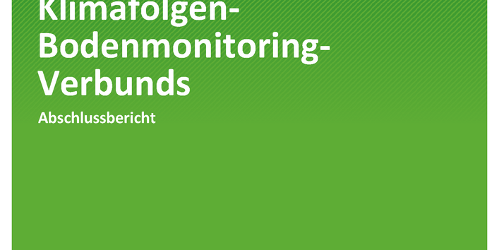 Cover der Publikation TEXTE 41/2020 Konzeption und Umsetzung eines Klimafolgen-Bodenmonitoring-Verbunds