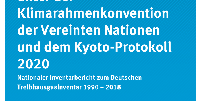 Cover of publication CLIMATE CHANGE 22/2020 Nationaler Inventarbericht zum Deutschen Treibhausgasinventar 1990 – 2018