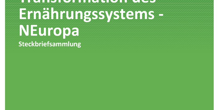Cover der Publikation TEXTE 119/2020 Nischeninnovationen in Europa zur Transformation des Ernährungssystems - NEuropa