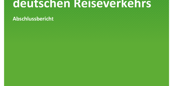 Cover der Publikation TEXTE 141/2020 Klimawirksame Emissionen des deutschen Reiseverkehrs