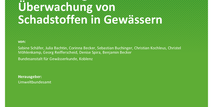 Cover TEXTE 113/2021 Kombinierte chemische und ökotoxikologische Überwachung von Schadstoffen in Gewässern