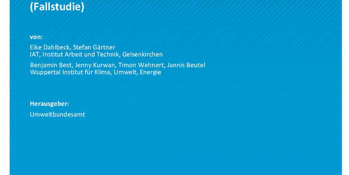 Cover der Publikation Climate Change 29/2021 Analyse des historischen Strukturwandels im Ruhrgebiet