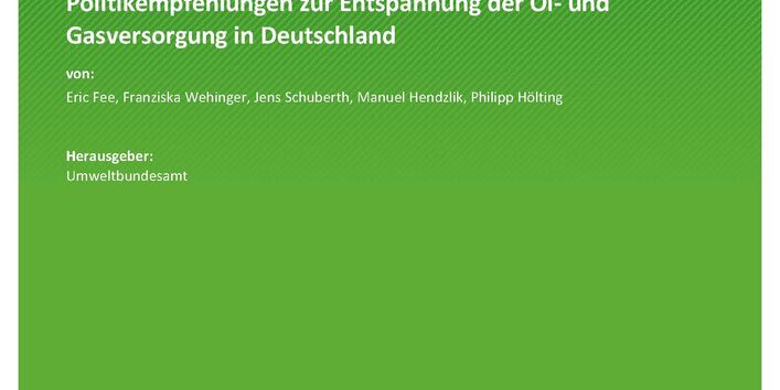 grüne Titelseite des Texte-Bandes 74/2022 "Aus der Energiekrise durch Effizienz und Suffizienz" des Umweltbundesamtes