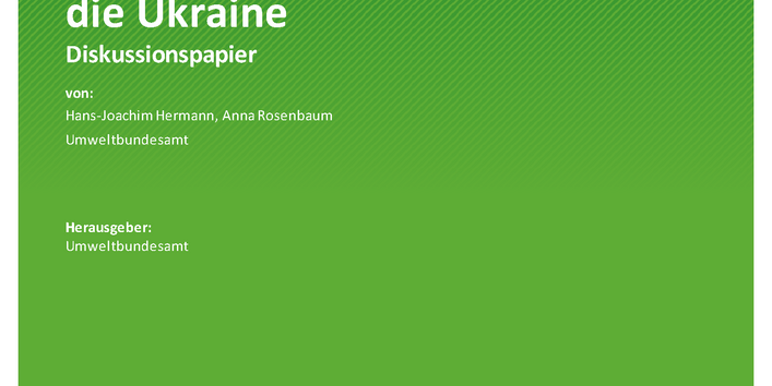 Cover der Publikation TEXTE 114/2022 Eckpunkte für ein nachhaltiges Wiederaufbauprogramm für die Ukraine