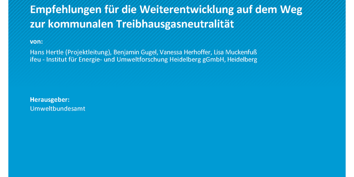 Cover der Publikation Climate Change 46/2022 Klimaschutz-Monitoring in Kommunen