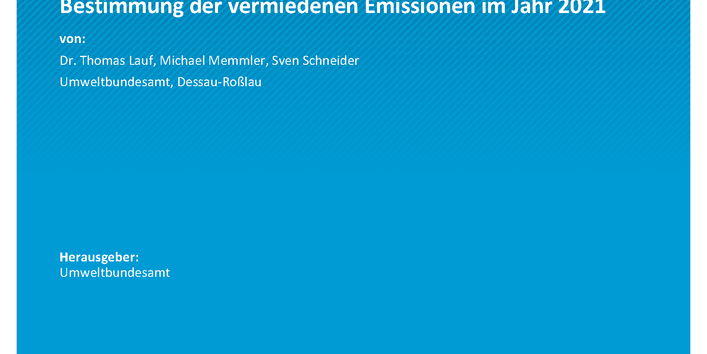 Cover der Publikation Climate Change 50/2022 Emissionsbilanz erneuerbarer Energieträger 2021