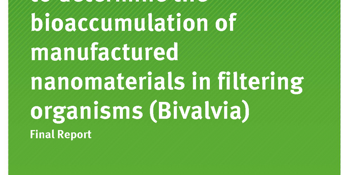 Cover der Publikation TEXTE 18/2020 Development of a method to determine the bioaccumulation of manufactured nanomaterials in filtering organisms (Bivalvia)
