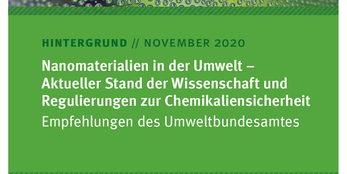 Cover Nanomaterialien in der Umwelt