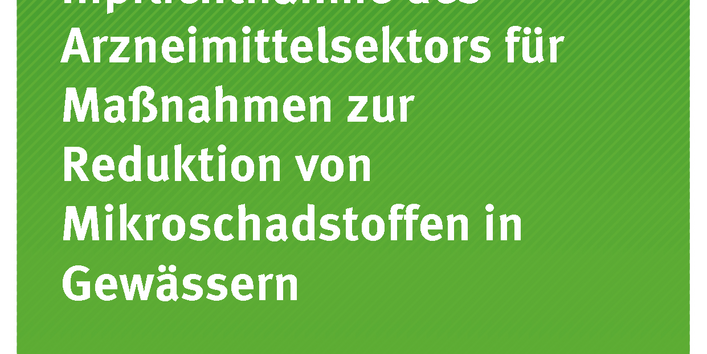 Cover der Publikation Texte 115/2017 Arzneimittelabgabe – Inpflichtnahme des Arz-neimittelsektors für Maßnahmen zur Reduktion von Mikroschadstoffen in Gewässern