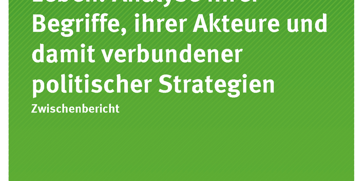Cover der Publikation Texte 17/2018 Diskurse zum guten Leben: Analyse ihrer Begriffe, ihrer Akteure und damit verbundener politischer Strategien