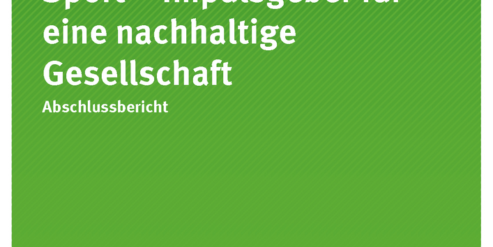 Cover der Publikation Texte 20/2018 Dialogforum 2017: Sport – Impulsgeber für eine nachhaltige Gesellschaft