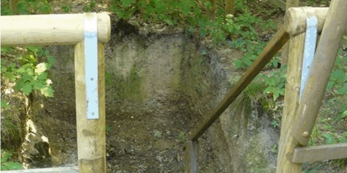 Kartendarstellung mit Verlauf des Lehrpfades; Schwierigkeitsgrad 1