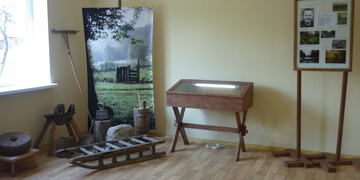 Фотография выставки в Виштынецком экомузее