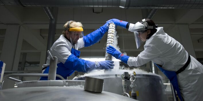 Cryohalle Fraunhofer IBMT