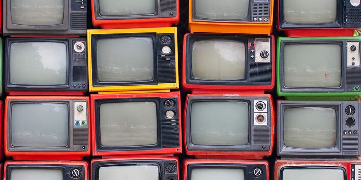 Alte Fernsehgeräte