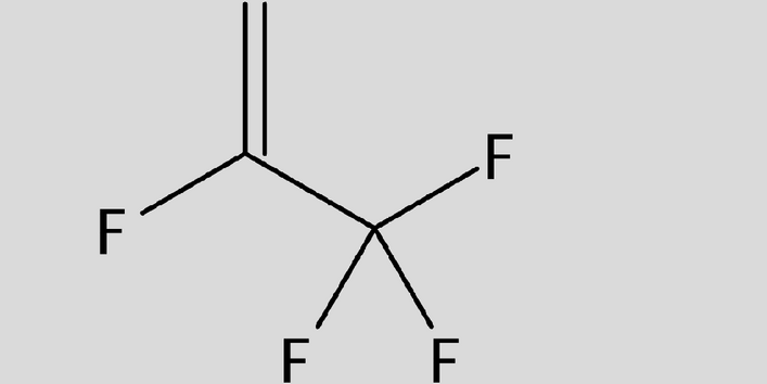 Strukturformel von R1234yf