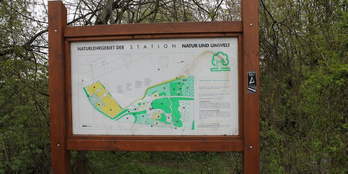 Übersichtsplan Station Natur und Umwelt
