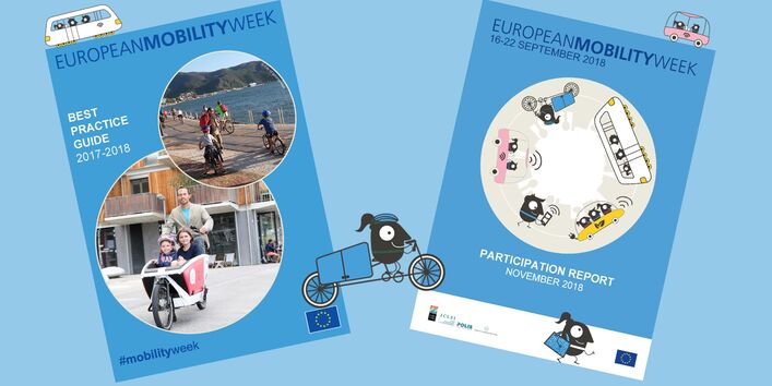 Titelseiten der beiden EU-Broschüren