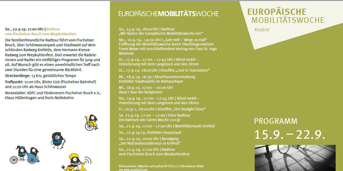 Cover des EMW-Programms von Krefeld