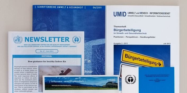 Schriftenreihen und Newsletter zu Umwelt und Gesundheit