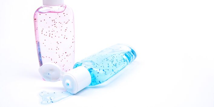 Body Lotion mit Mikroplastik