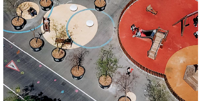 Cover of the brochure Key factors for successfully transforming streetscapes