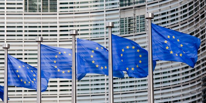 Picture of the Berlaymong building, seat of the European Commission in Brussels