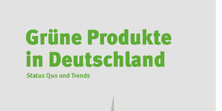 Cover Grüne Produkte, Broschüre