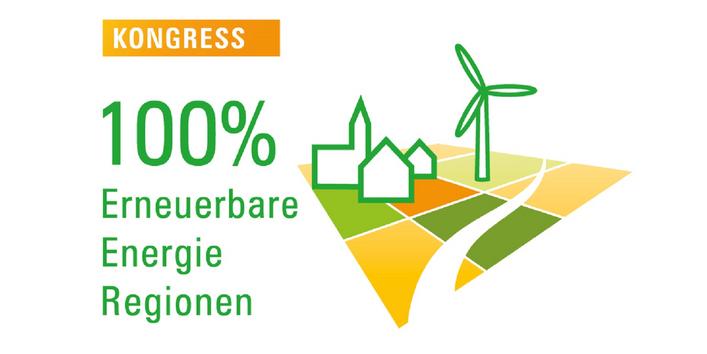 Banner Kongress 100% Erneuerbare Energie Regionen