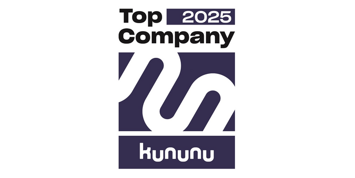 Logo mit dem Schriftzug Top 2025 Company kununu 