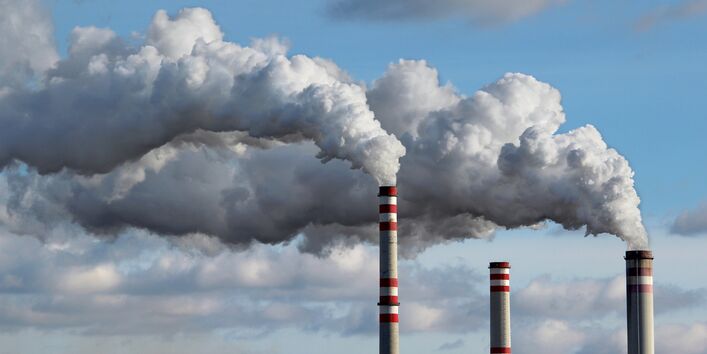 rauchende Schornsteine