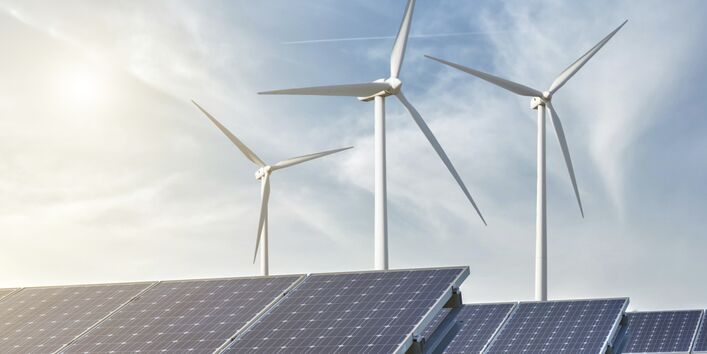 Solar- und Windpark