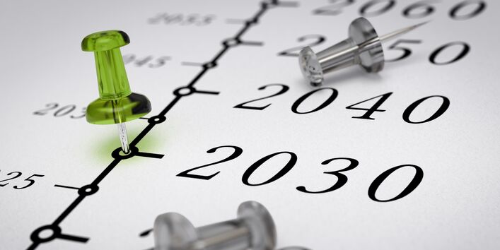 Fotos eines Kalenders