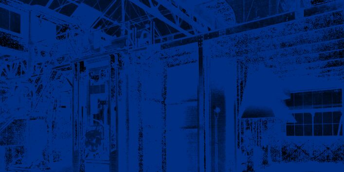 Koksofen mit Ofenzellen für die Müllverbrennung