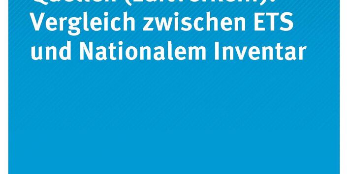 Cover Climate Change 05/2014 THG Emissionen mobiler Quellen (Luftverkehr): Vergleich zwischen ETS und Nationalem Inventar