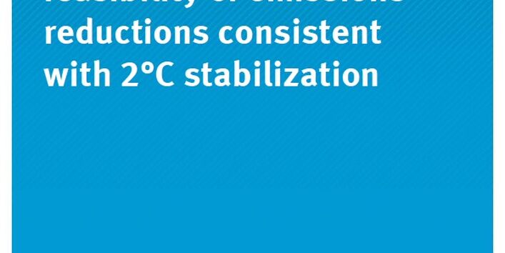 Cover Climate Change 09/2014 Scenarios on the feasibility of emissions reductions consistent with 2°C stabilization