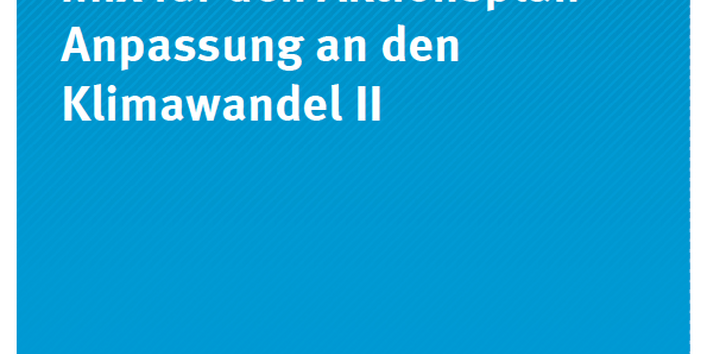 Cover Climate Change 19/2016 Vorschlag für einen Policy Mix für den Aktionsplan Anpassung an den Klimawandel