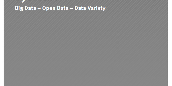 Cover Dokumentationen 58/2015 Umweltinformationssysteme Big Data – Open Data – Data Variety