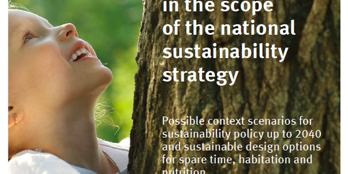 Cover Integrated Scenarios in the scope of the national sustainability strategy