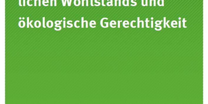 Cover Texte 45/2014 Konzepte gesellschaftlichen Wohlstands und ökologische Gerechtigkeit