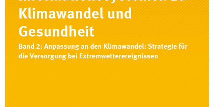 Cover U&G 04/2015 Evaluation von Informationssystemen zu Klimawandel und Gesundheit Band 2