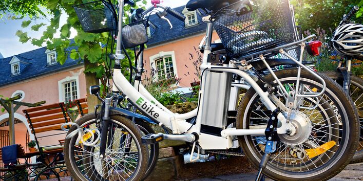 E-Bike in der Stadt
