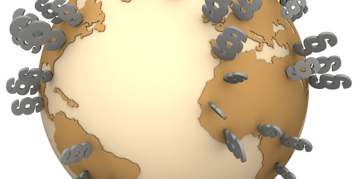 Erdkugel mit Paragraphen