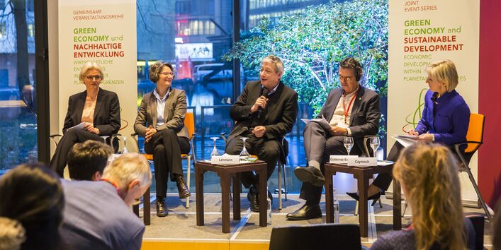 Green Economy und Nachhaltige Entwicklung - Podium