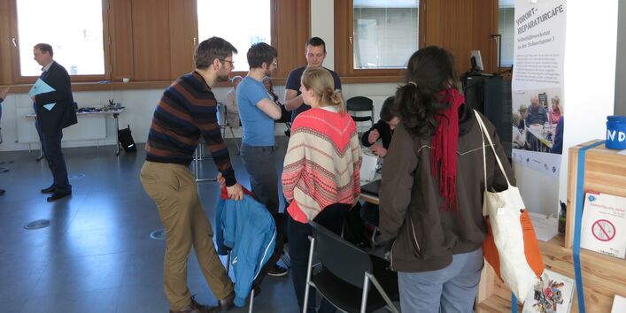 Blick ins Reparaturcafe