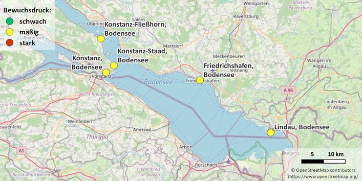 Kartenausschnitt Bodensee