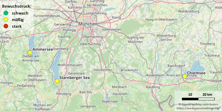 Kartenausschnitt Voralpenland